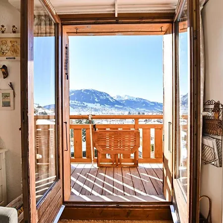 Appartement With Balcony For 4 In Quartier Megeve Demi-Quartier