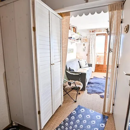 With Balcony For 4 In Quartier Megeve Appartement